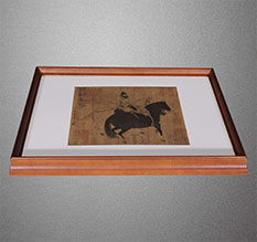 华宁书画装裱配框服务案例